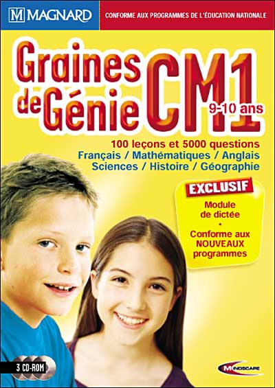Mindscape France Graines De Génie Cm1 2004 - 2005