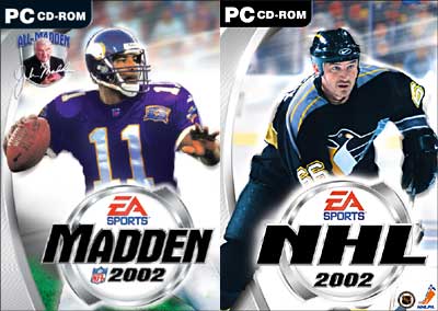 Madden 2002 + NHL 2002