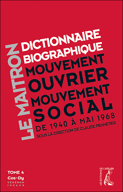 Dictionnaire biographique mouvement 1940-1968