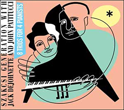 8 trios for 4 pianists - Digipack