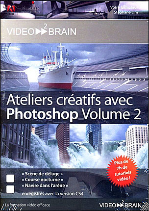 Dvd Ateliers créatifs avec Photoshop