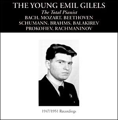 The Young Emil Guilels
