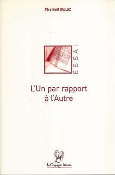L'un par rapport à l'autre - broché - N. Ballaz - Achat Livre | fnac