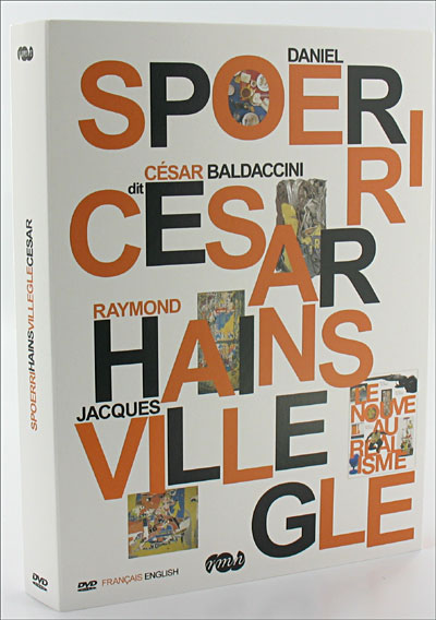 Coffret Spoerri, Cesar, Hans, Villegle