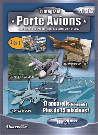 L'Intégrale Porte Avions - Add-On Pour Flight Simulator 2002 & 2004