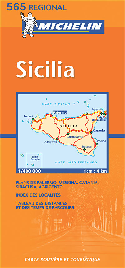 Carte routiere 565 italie sicile - broché - Michelin, Livre tous les ...