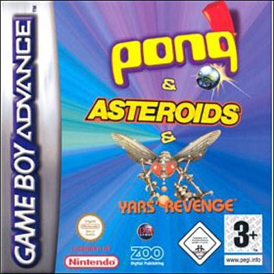 Compilation Asteroids - Pong - Yars Revenge