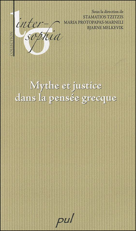 Mythe et justice dans la pensée grecque