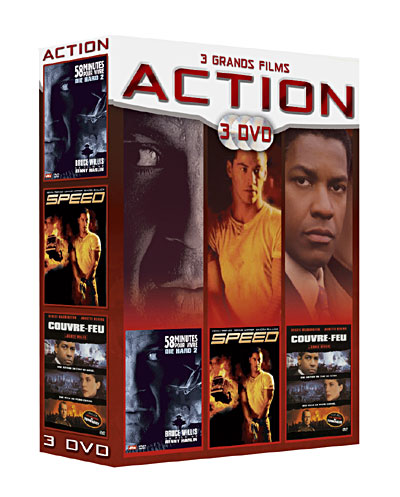 Coffret 3 films - Renny Harlin, Jan De Bont, Edward Zwick - DVD Zone 2 ...