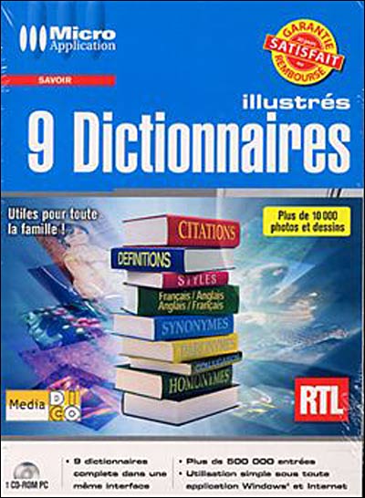 9 Dictionnaires illustres