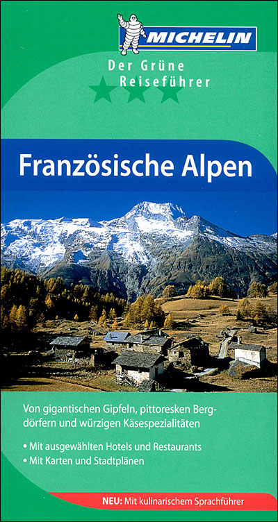 Guide vert alpes francaises - allemand