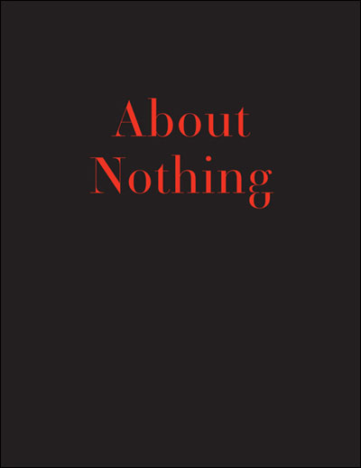 About Nothing -  Drawings 1962-2004 - John Armleder - relié