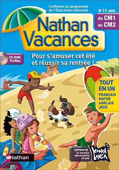 Nathan Vacances - Du CM1 au CM2
