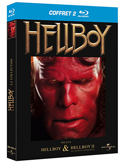 Hellboy - Hellboy II : Les légions d'or maudites - Coffret - Blu-Ray