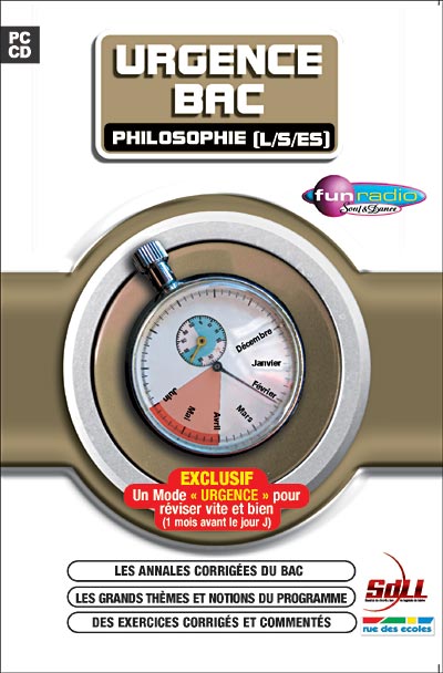 Urgence Bac Philosophie - Série L - S - ES