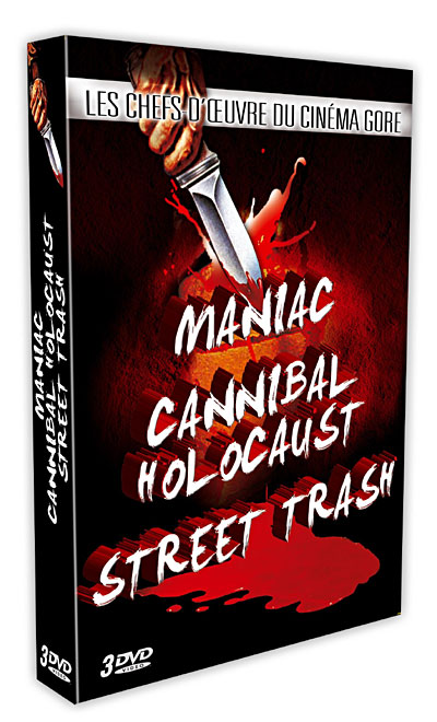 Maniac - Cannibal Holocaust - Street Trash - Coffret du Cinéma gore