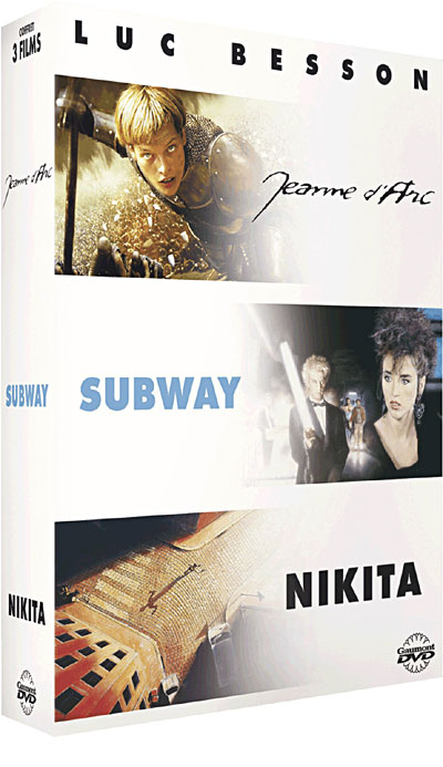 Jeanne d'arc - Subway - Nikita - Coffret