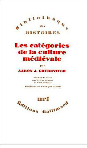 Les catégories de la culture médiévale