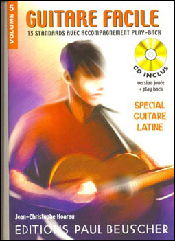 Guitare facile spécial latin - Collectif - Livre CD