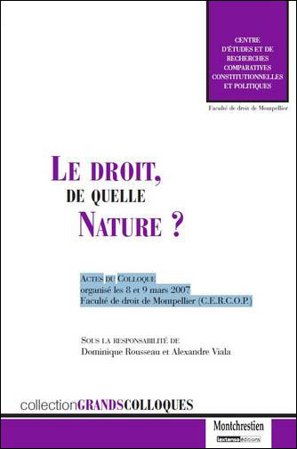 Le droit, de quelle nature