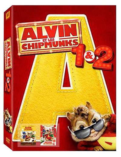 Alvin et les Chipmunks - Alvin et les Chipmunks 2 - Coffret