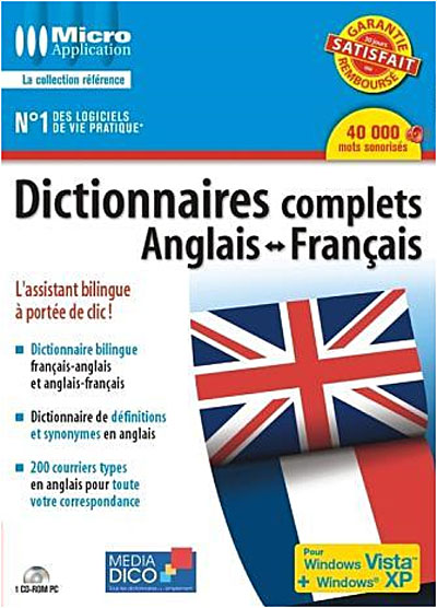 Dictionnaires Complets Anglais/Français