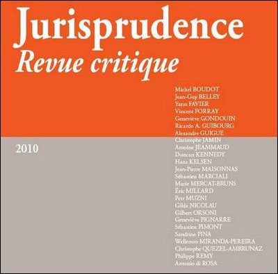Jurisprudence - revue critique 2010