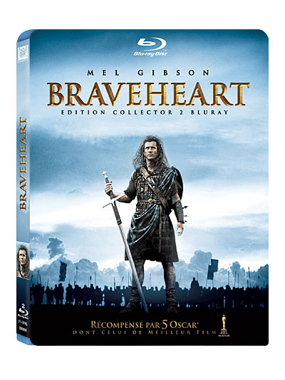 Braveheart - Blu-Ray - Edition Collector - Sur-étui avec vernis sélectif et gaufrage