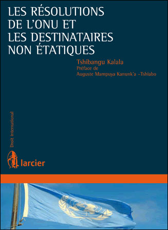 Les résolutions de l'ONU et  les destinataires non étatiques