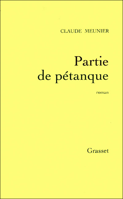 Partie de petanque