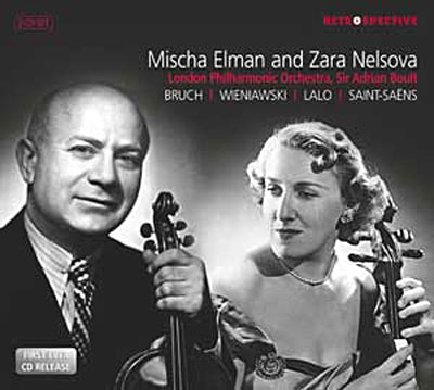 Oeuvres de Bruch, Wieniawsk, Lalo et Saint-Saëns