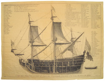 Navire Soleil Royal Plan