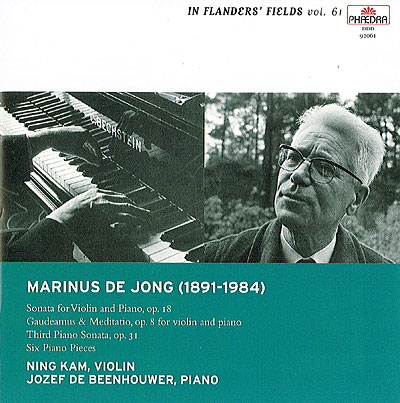 Sonate pour violon et piano Op18 - Sonate pour piano N°3 - Gaudeamus