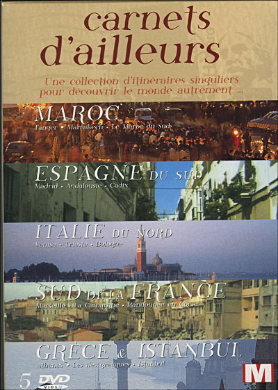 Coffret Espagne, France, Italie, Maroc, Grèce