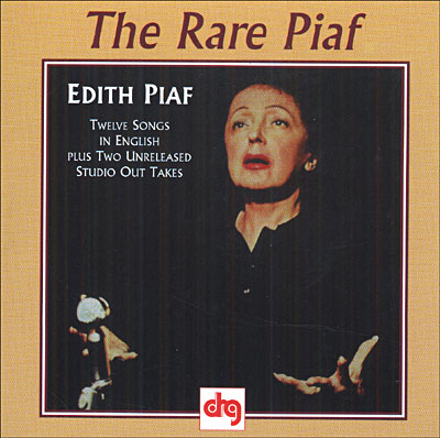 Rare piaf/enregistrements en anglais 1950 1962