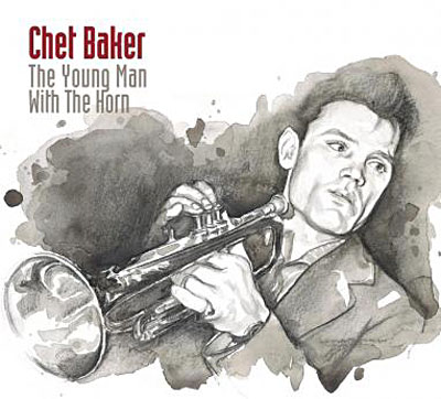 Young man with the horn