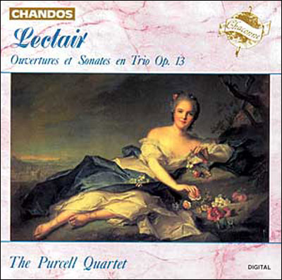 Ouvertures et sonates en trio pour deux violons... / op.13