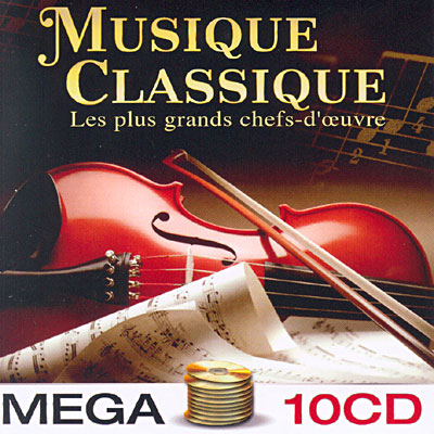 Méga musique classique - 10 CD - Compilation Classique - CD album - Achat &  prix
