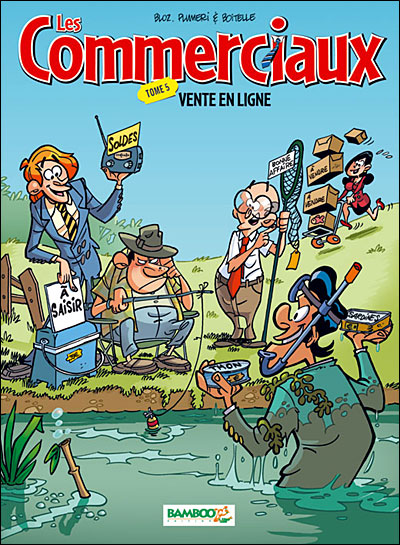 Les Commerciaux - tome 5 - Vente en ligne