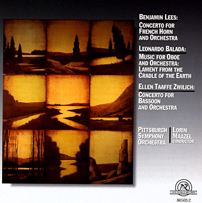 Concerto pour cor - Musique pour hautbois et orchestre - Concerto pour basson