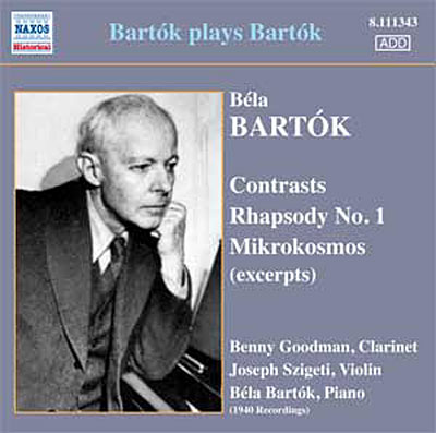 Bartok joue Bartok