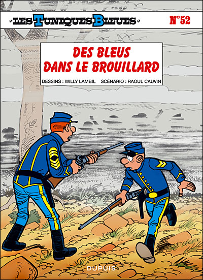 Des bleus dans le brouillard