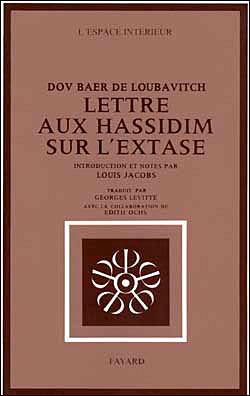 Lettre aux Hassidim sur l'extase
