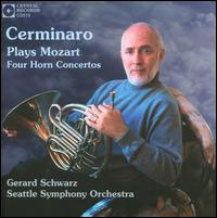 Cerminaro plays mozart