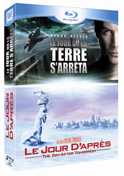 Le Jour où la Terre s'arrêta 2008 - Le Jour d'après - Coffret - Blu-Ray