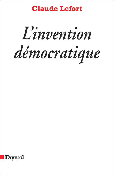L'Invention démocratique