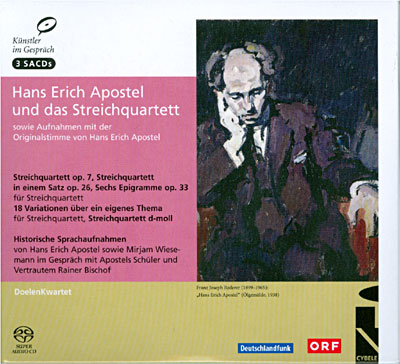 Hans erich apostel und des streichquartett