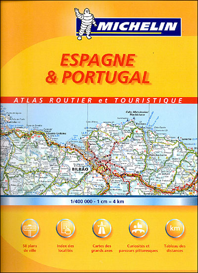 Atlas espagne-portugal (spirale) 2008