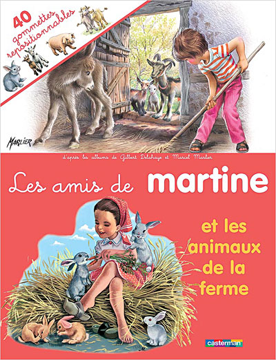 Martine Pochette Stickers Pochette Stickers Martine Animaux Ferme Pengammarlierdelay