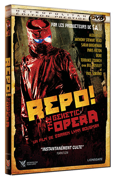 Repo ! The Genetic Opera DVD